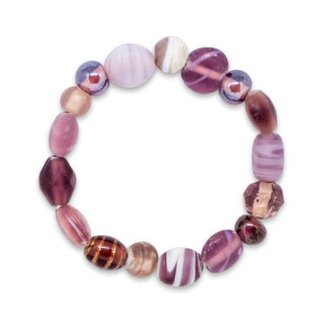 Assorted Glass Bead Bracelet