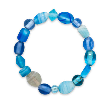 Assorted Glass Bead Bracelet