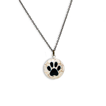 Paw Print Necklace