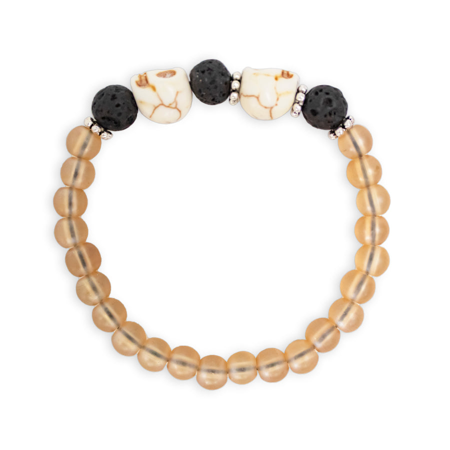 Skull & Stone Bracelet